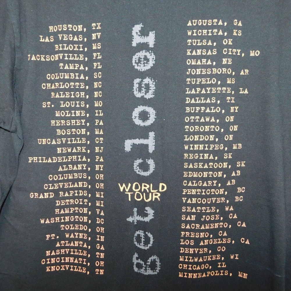 Keith Urban Tee Shirt Adult M 2011 Get Closer Concert Country Music Tour Graphic - Picture 10 of 10